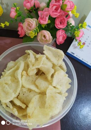 Foto resep Kerupuk (sisa) nasi