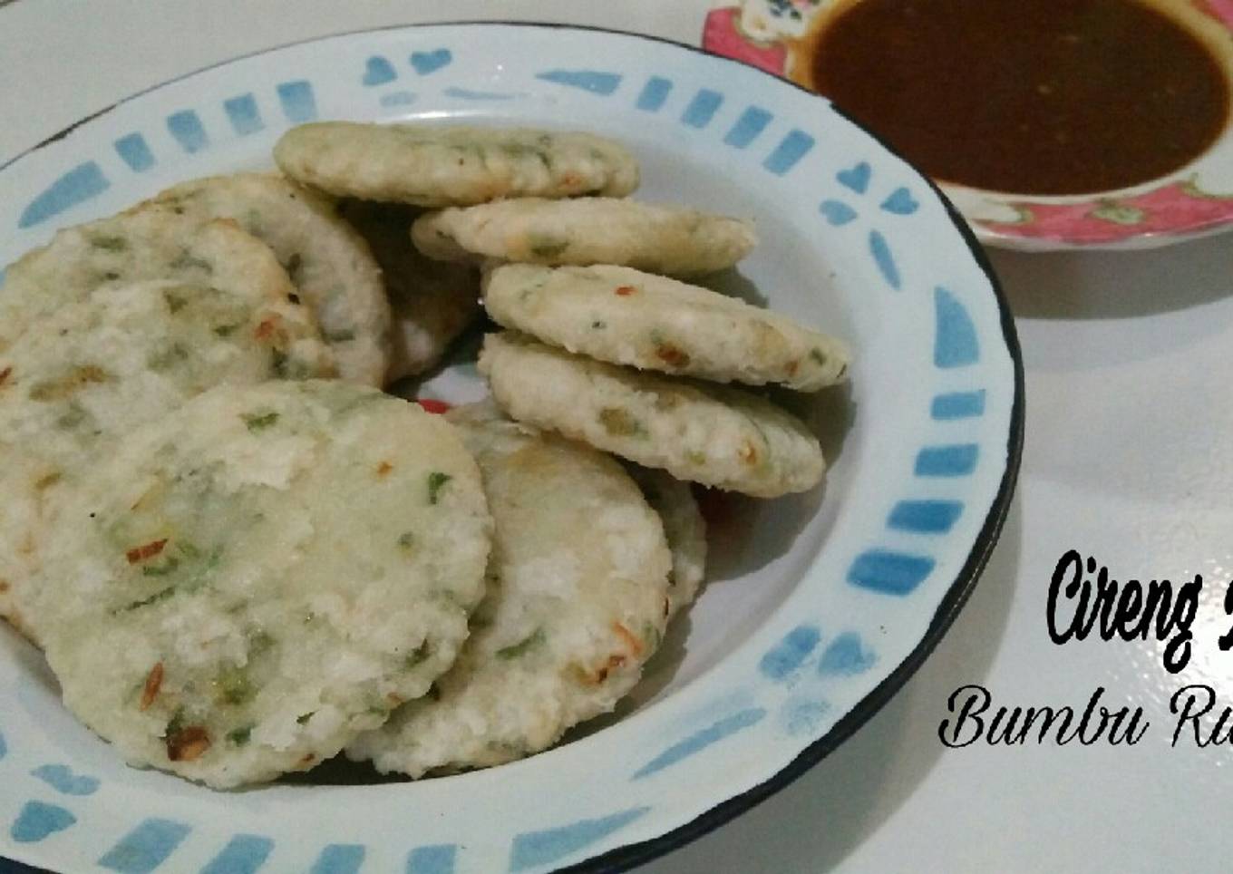 Cireng Nasi Bumbu Rujak
