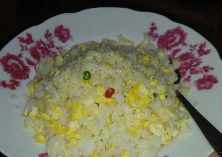 Nasi Goreng Telur Orak Arik