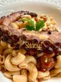 Octopus with Elbow Macaroni