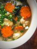Oriental meal : ซุปจระเข้มิโสะตุ๋นยาจีน