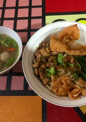 Foto resep Mie ayam ala abang-abang
