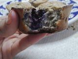 Muffins de arándanos
