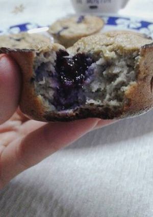 Una foto de Muffins de arándanos