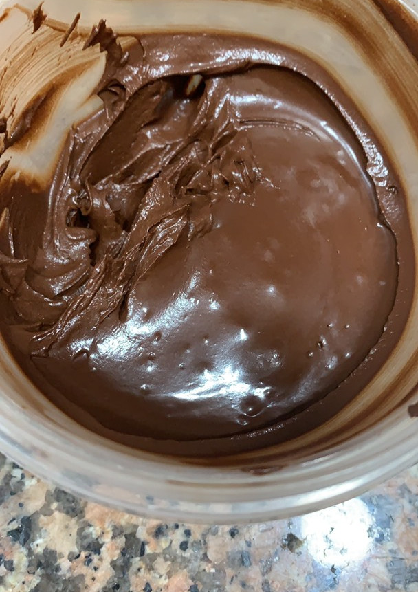 Una foto de „Nocilla“ light o crema de cacao fit
