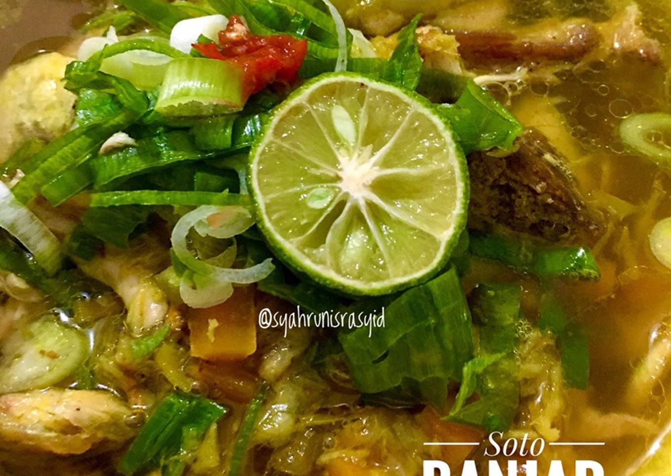 Soto Banjar enak dan mudah