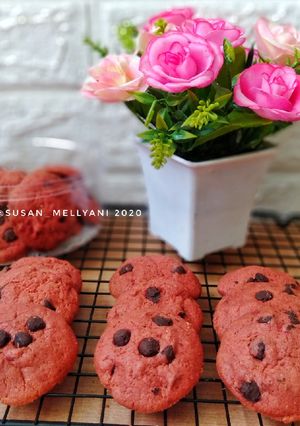 Foto resep Red velvet butter cookies