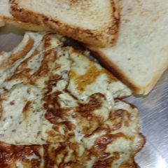 A picture of Bread omelette.