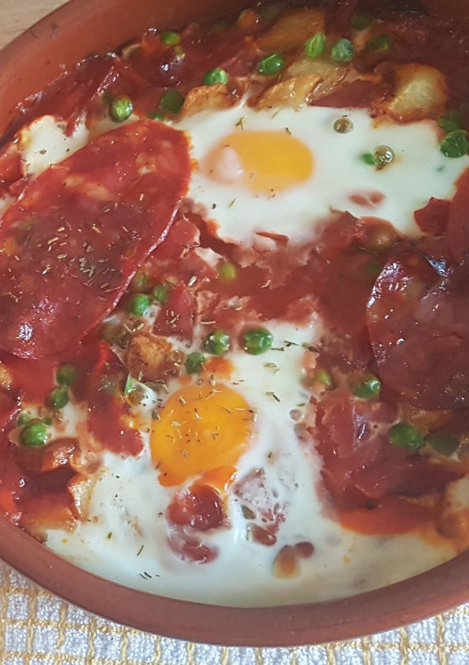 Una foto de Huevos a la flamenca🥚💃