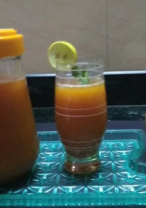 बेलफळाचे ताजे सरबत रेसिपी चे मुख्य फोटो