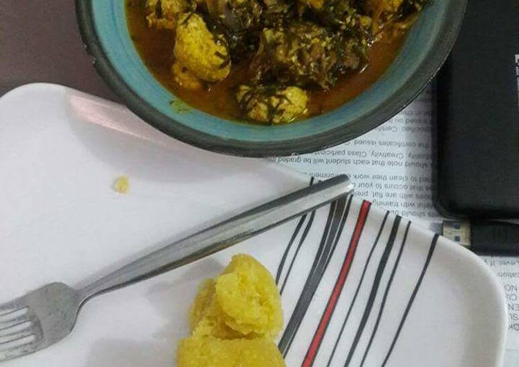 Simple Way to Make Ultimate Ofe okazi with achara and egusi balls | Simple Recipe For Two