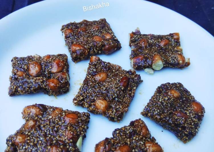 Recipe of Perfect Ramdana Peanuts Chikki