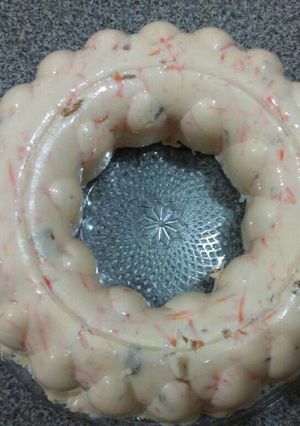 Una foto de Gelatina de zanahoria