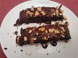 Brownie con avellanas saludable