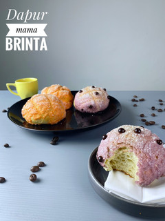 Foto resep Melon pan jepank (roti toping cookies)