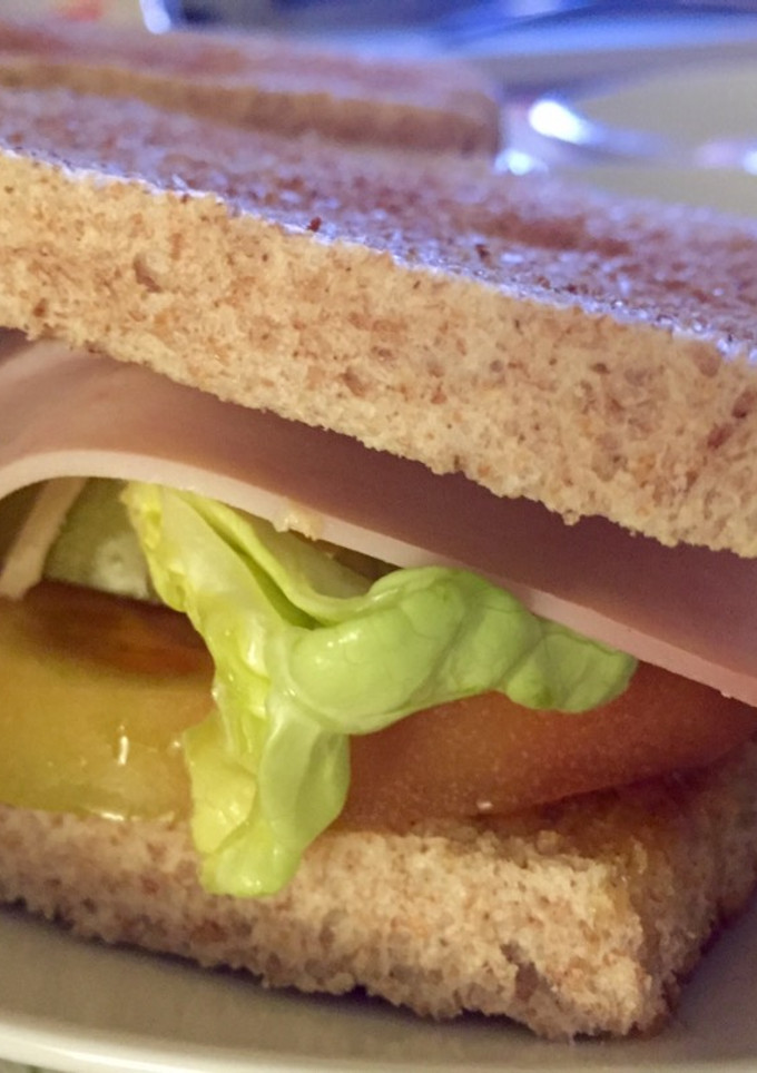 Una foto de Sándwich de pavo