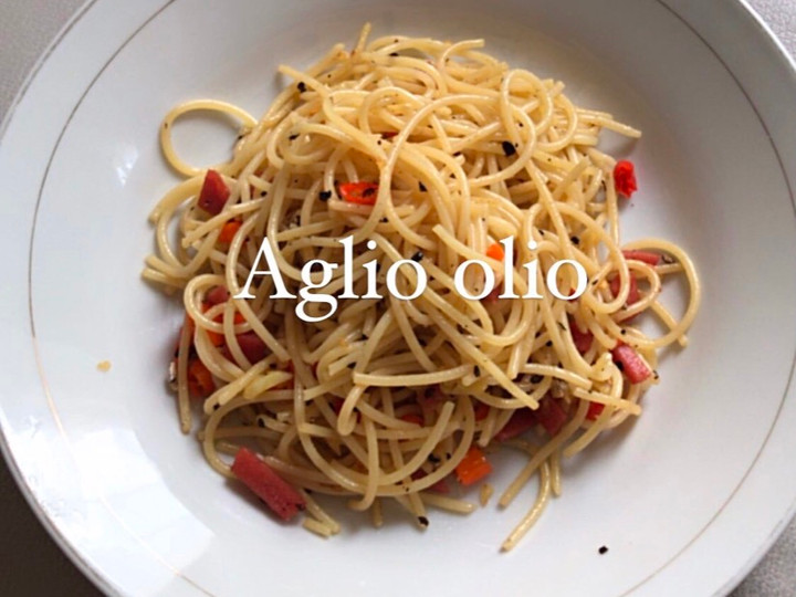 Resep Spaghetti aglio olio Anti Gagal
