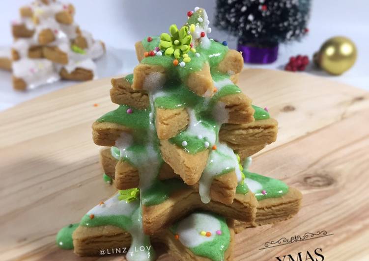 Cookies hias icing sugar - cookies anti gagal - xmas cookie - kue natal - resep cookies hias