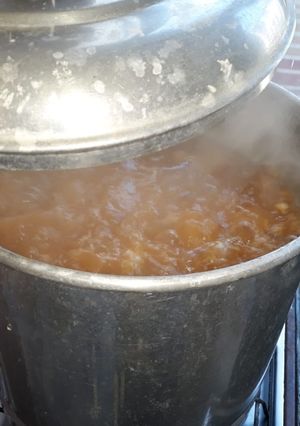 Una foto de Pozole