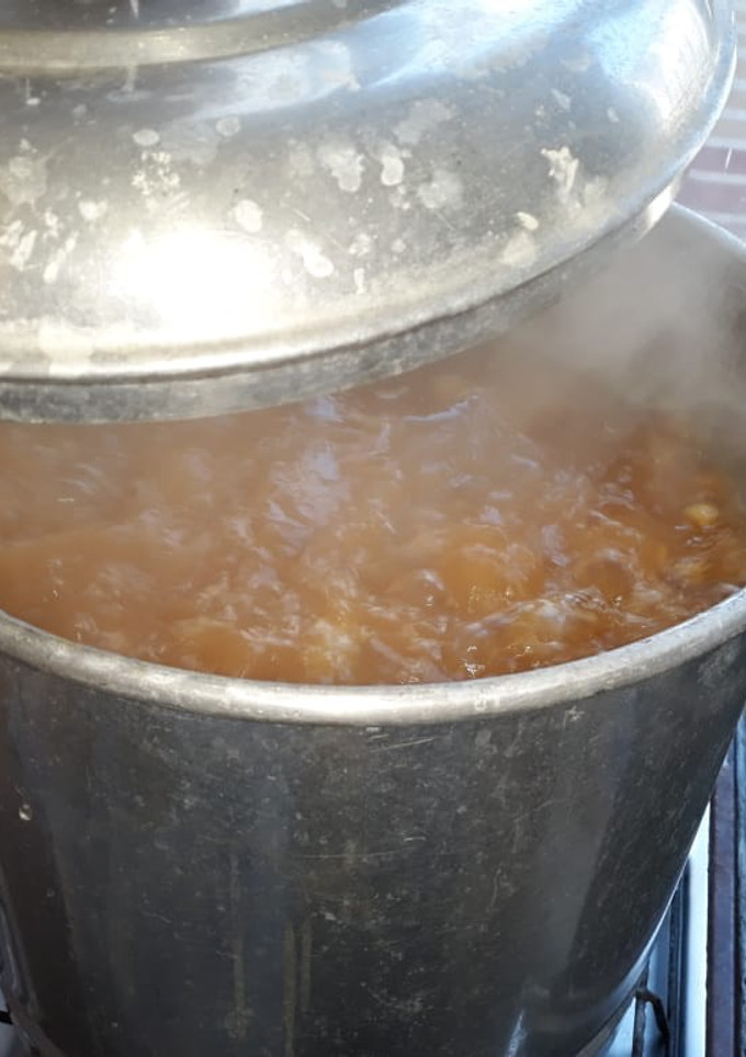 Una foto de Pozole