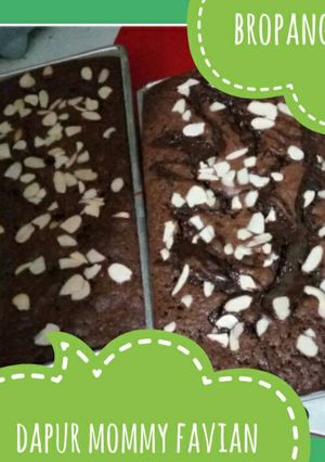 Foto resep Brownis triple choco