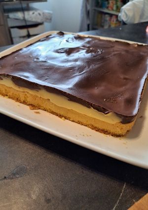 Une photo de Gâteau snickers