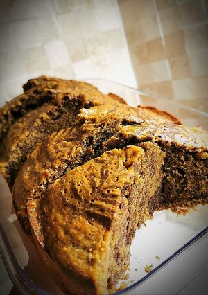 عکسی از دستور کیک زبرا (نسکافه☕&شکلات🍫)
