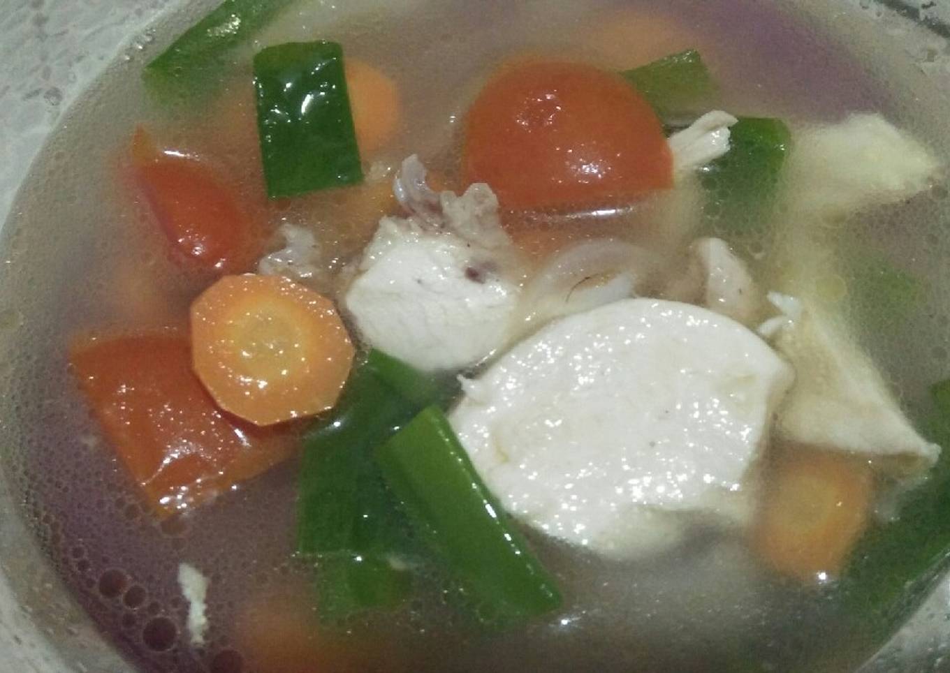 Menu sahur - Sop Ayam - Quick Cook
