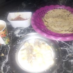 A picture of Memoni breakfast.