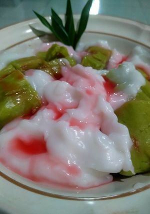 Foto resep Es Pisang Ijo Khas Makassar