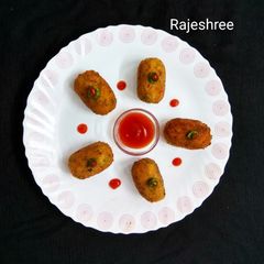 A picture of Cheese Vegetable Croquettes.
