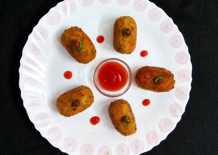 Cheese Vegetable Croquettes