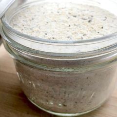 Quick & Easy Homemade Black Eyed Pea Flour A picture of Quick & Easy Homemade Black Eyed Pea Flour.