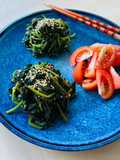 Spicy Sweet Potato Leaves Namul