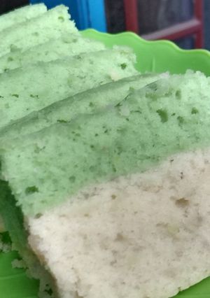 Foto resep Cake talas pandan