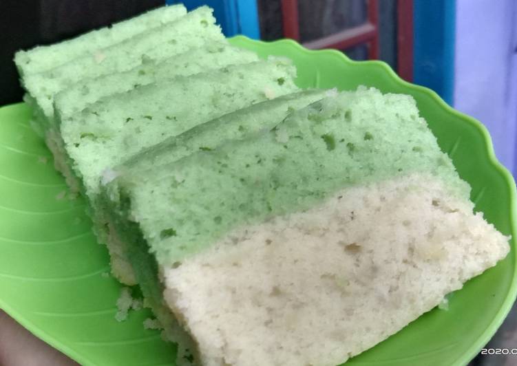 Langkah Mudah untuk Menyiapkan Cake talas pandan Anti Gagal