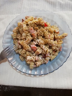 Una foto de Pasta con atún