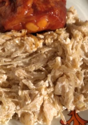 Tejfölös savanyú káposzta / köret / recept fotója