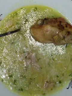 صورة لوصفة شوربة رز ودجاج