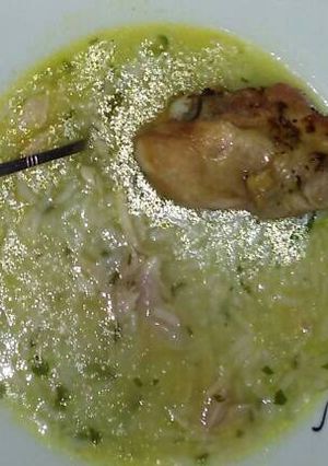 صورة لوصفة شوربة رز ودجاج