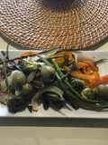 Vegetales Horneados al Ajillo