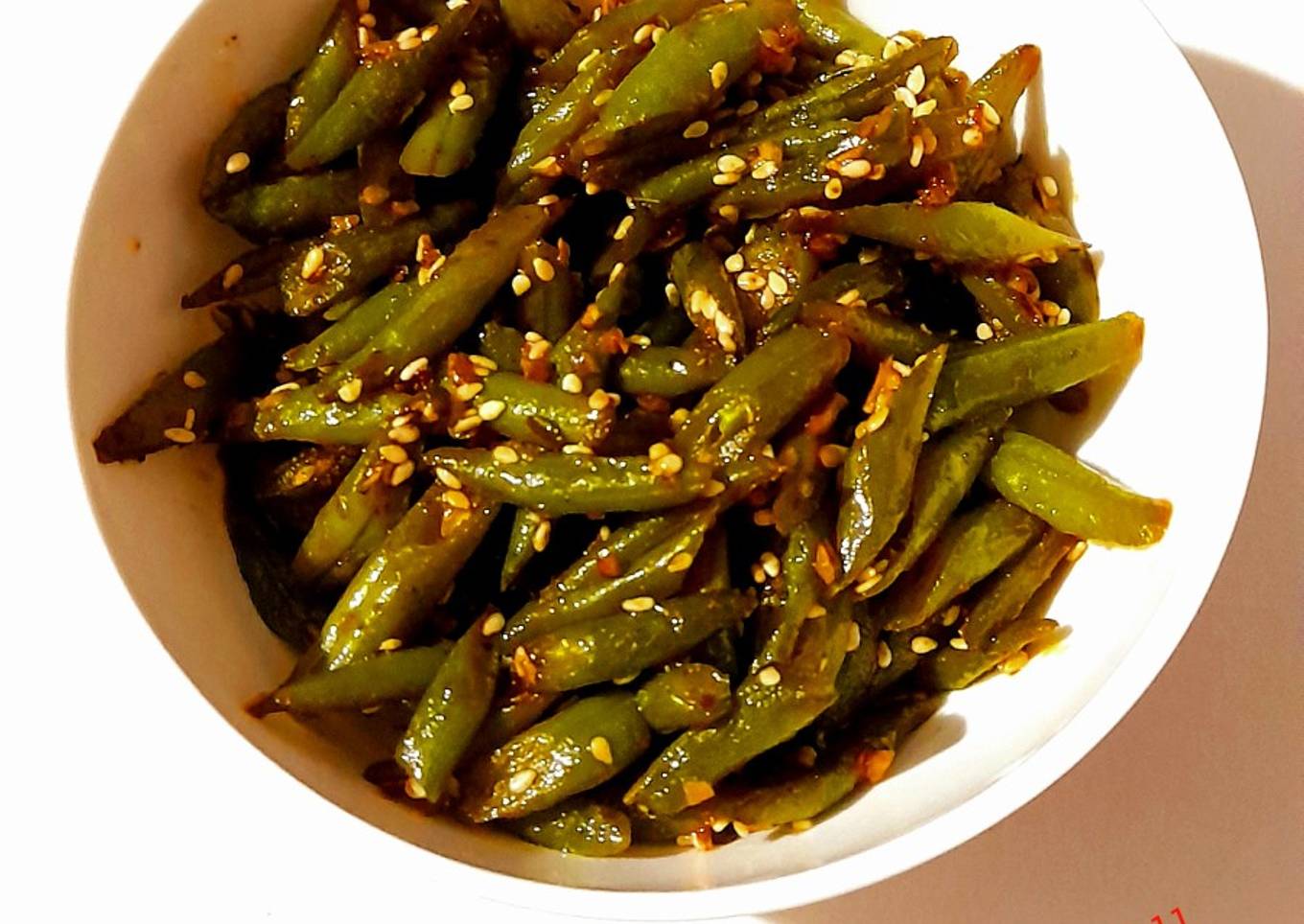 Buttery Garlic Beans