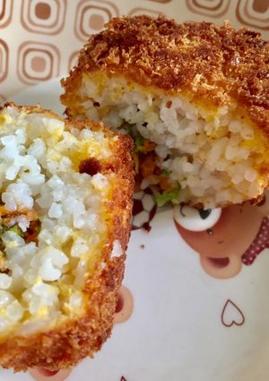 Foto resep Kroket Nasi (MPASI 12M+)