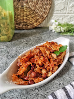 Foto resep Kering KaBiTa (KAcang BIhun kenTAng)