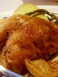 Una foto de Pollo Asado al Limón e Hierbas Provenzales
