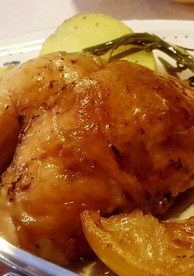 Una foto de Pollo Asado al Limón e Hierbas Provenzales