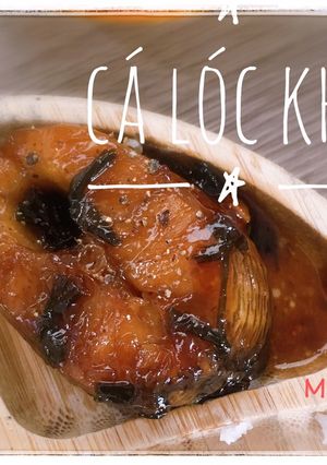 Hình của món Cá lóc kho.