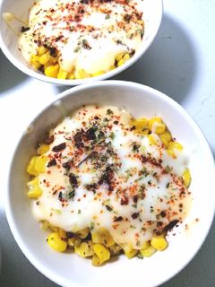 صورة لوصفة كاسات الذره بالجبنه وجبه خفيفه ورائعه 🌽🧀