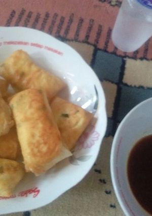 Foto resep Lumpia isi tahu dan telur
