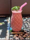 Smoothie με cranberries και γιαούρτι